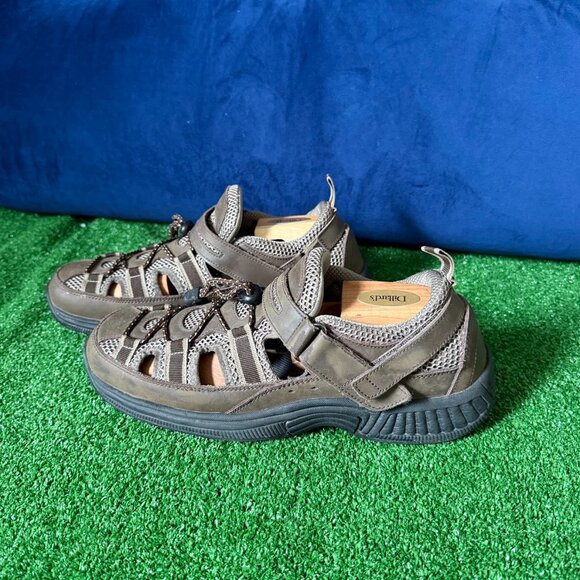 Orthofeet Clearwater 573 Sandals Mens 11 2E Wide Fisherman 2 Strap Comfort Shoes main image 4